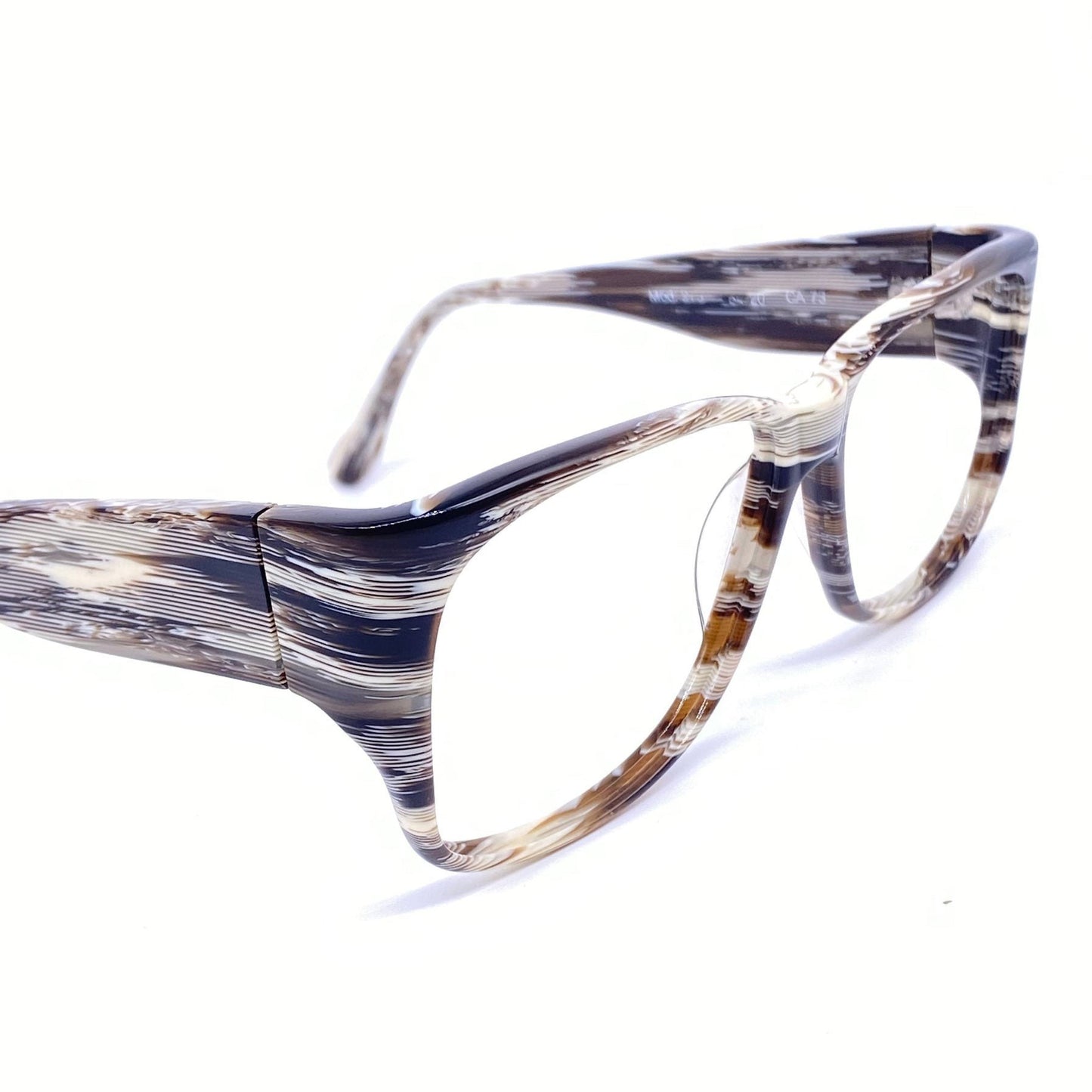 Robert La Roche beautiful square acetate frames in 6 colorways, mint NOS 80s
