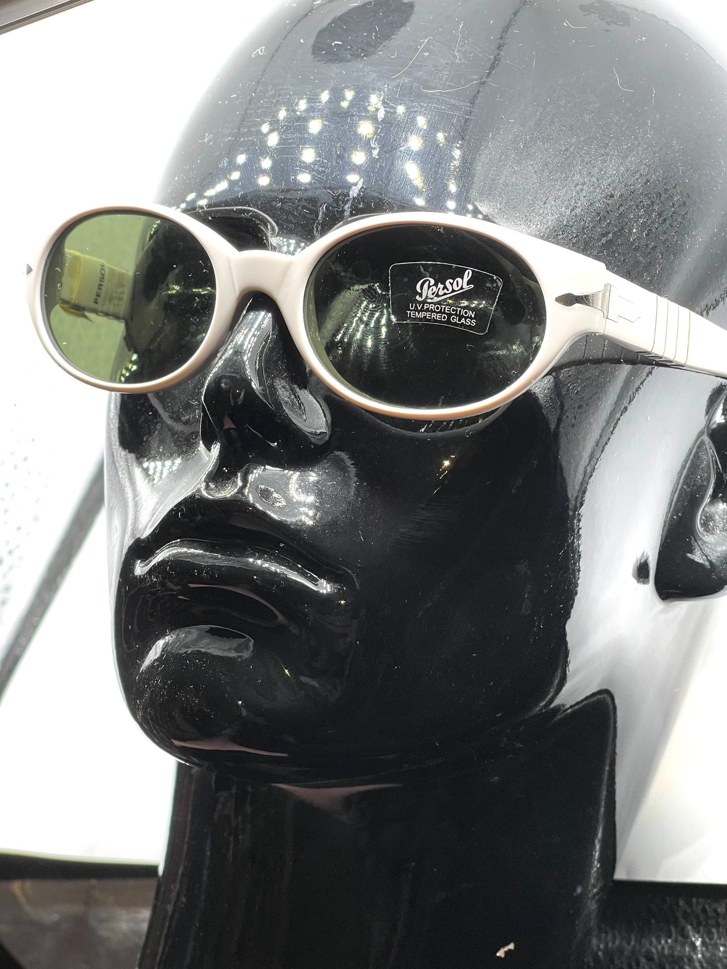 Persol 2520-S white cello frames NOS 80s