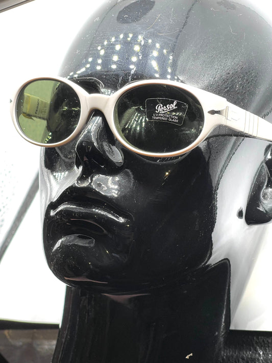 Persol 2520-S white cello frames NOS 80s