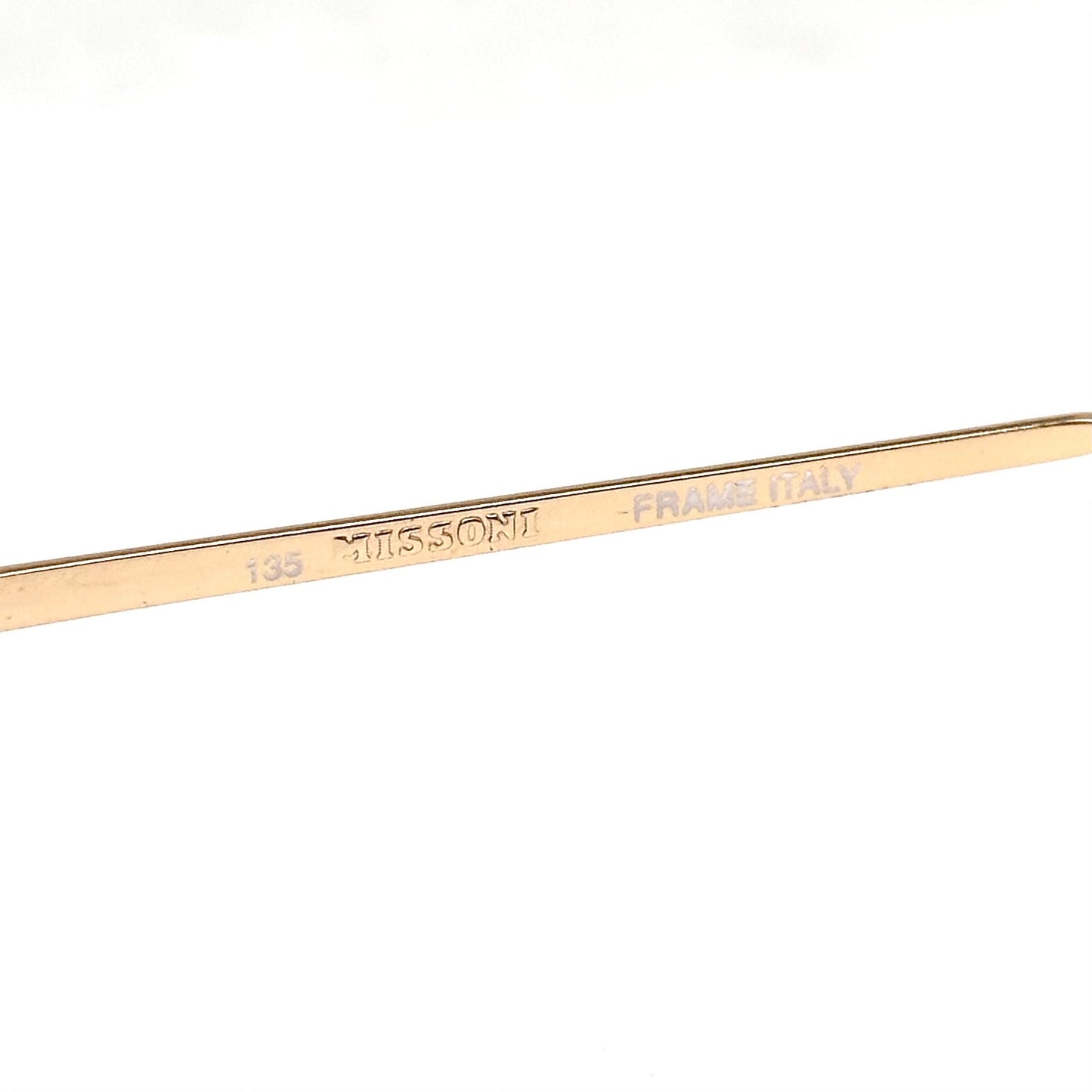 Missoni M882 dark tortoise glasses, classic pantos style w golden temples Nos 80s Italy