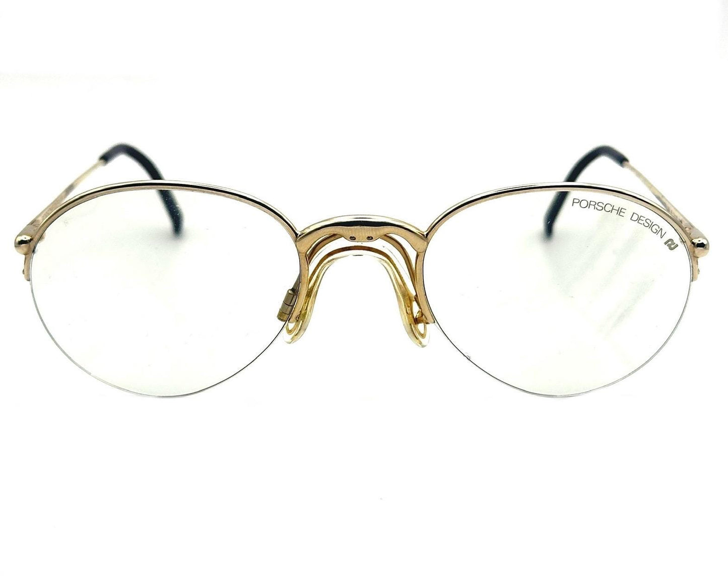 Carrera Porsche Design pantos frames, 5662 full rim, 5664 half rimmed titanium glasses made in Austria, 90s NOS
