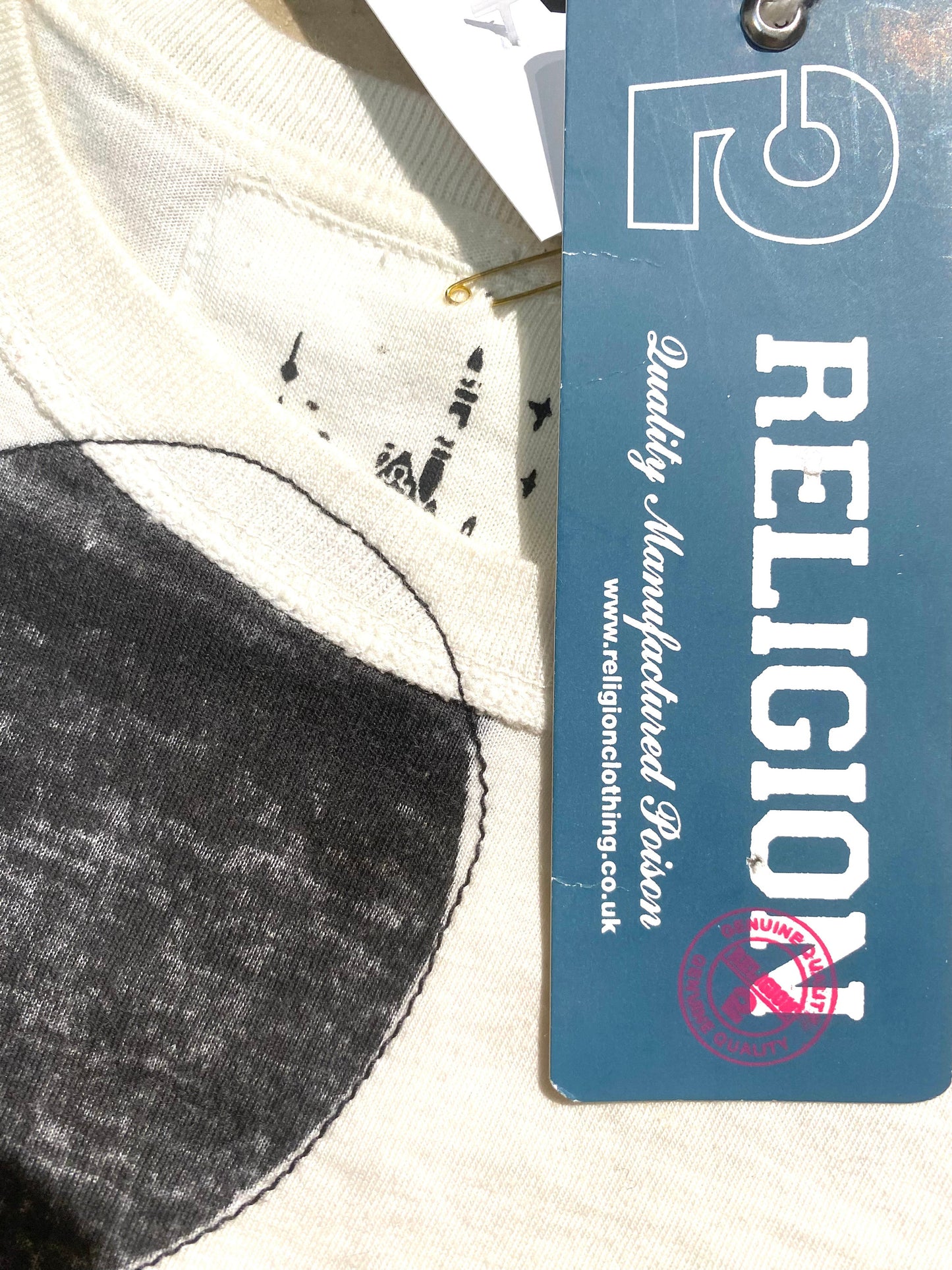 T-shirt Religion x Disney Topolino con stampa/ricamo al contrario