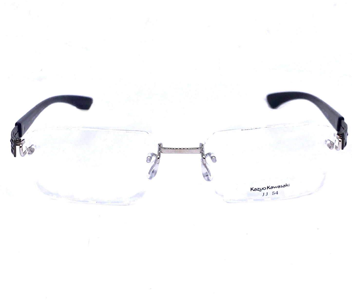 Masunaga- Kazuo Kawasaki MP707 rimless B-Titan glasses frames hand made in Japan