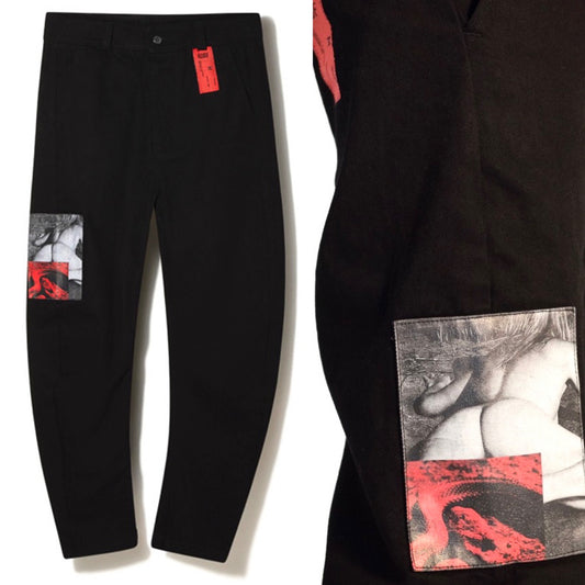 Kids of Broken Future sexy print black pants Sizes M, L
