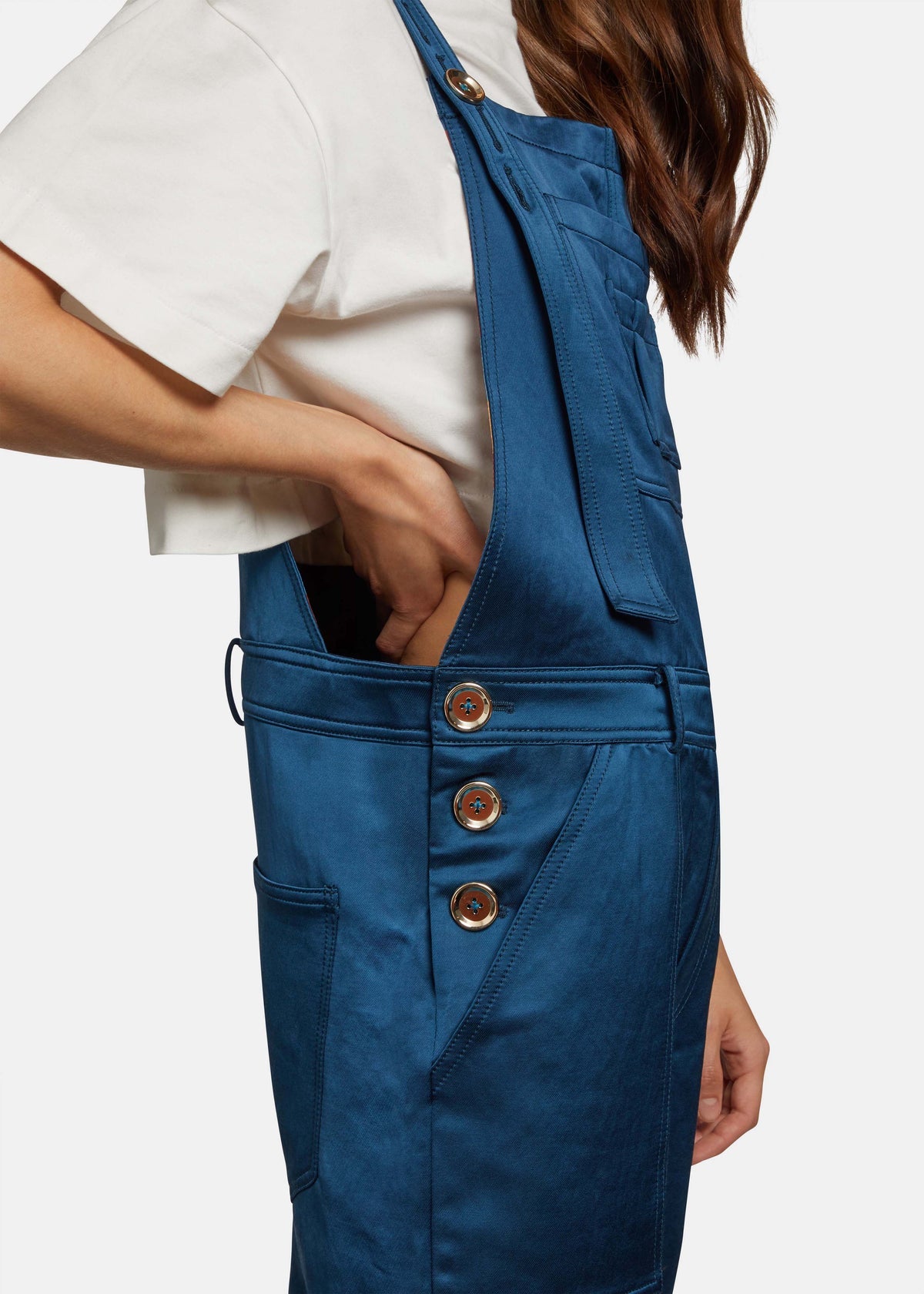 Febe Milano Dungarees in a variety of colors