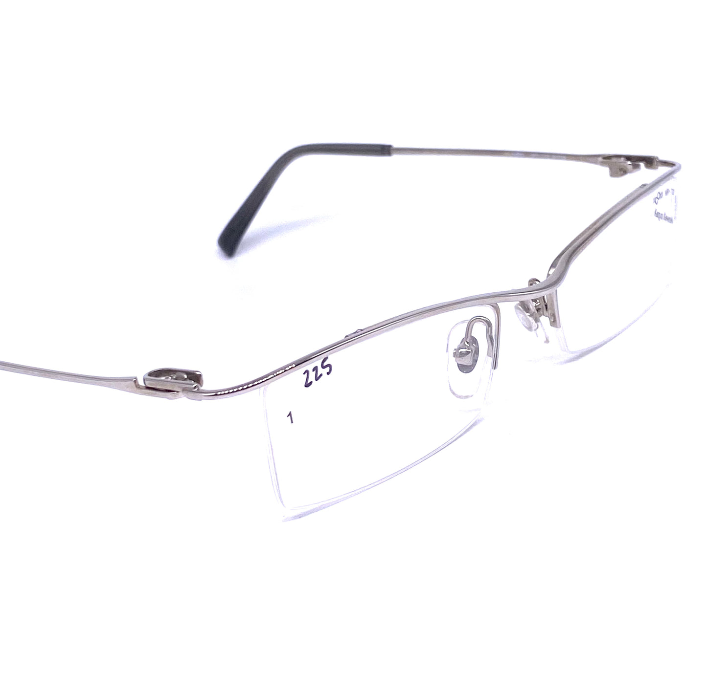 Kazuo Kawasaki MP732 half rim rectangular B-Titan frames, 2 colors NOS