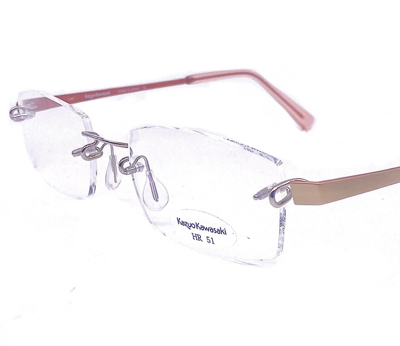 Kawasaki store rimless glasses