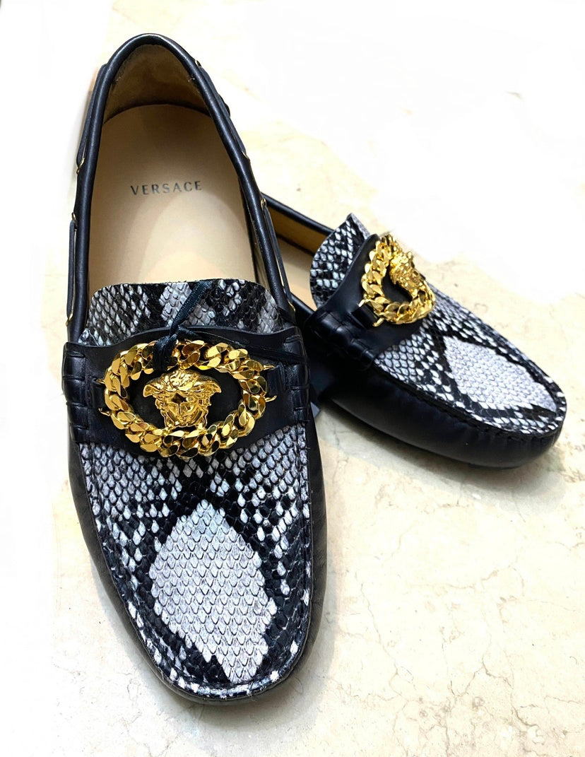 Versace 2025 moccasins shoes