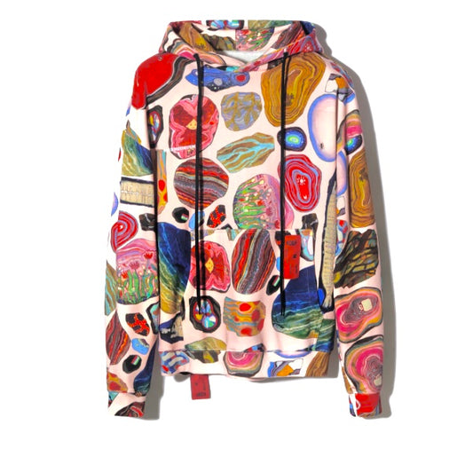Kids of Broken Future mix Fossils coolest cangur hoodie  BNWT
