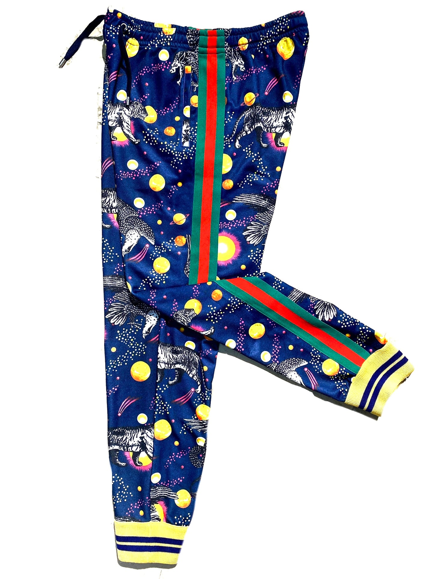 Gucci Space Animals blue trackpants in great condition sz M
