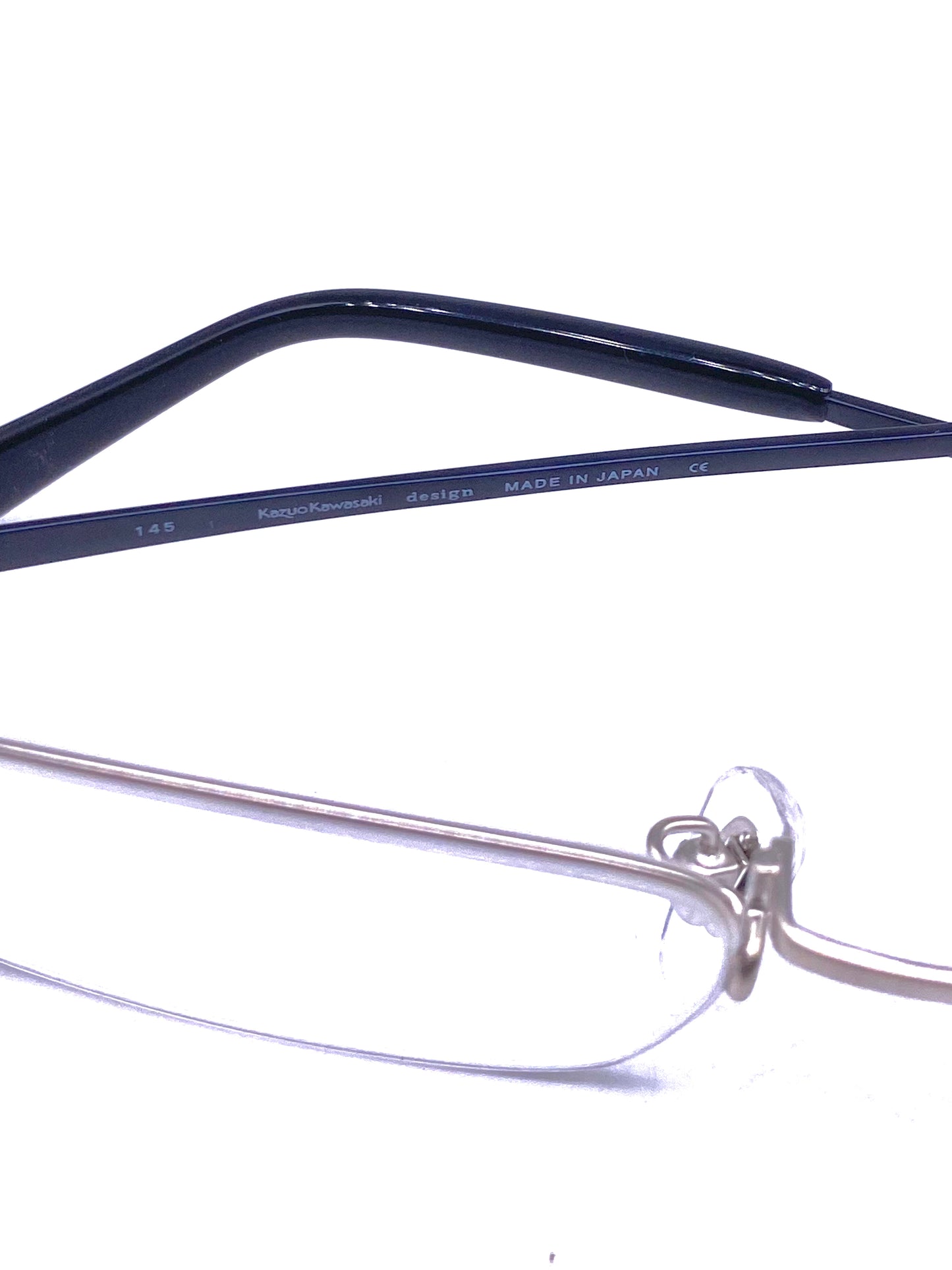 Kazuo Kawasaki/ Masunaga MP 682 ultra thin rectangular titanium eyeglasses made Japan, 4 colorways