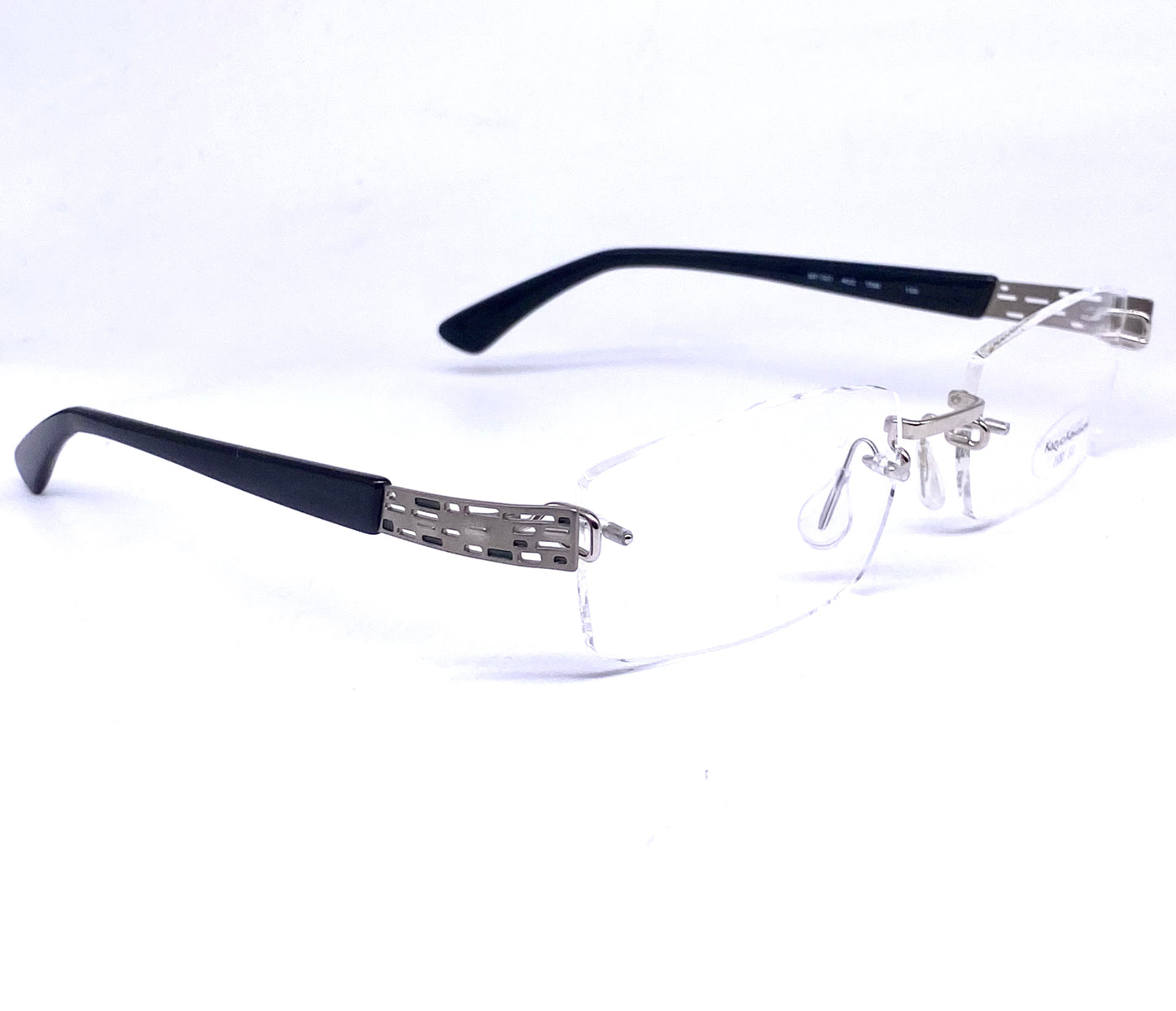 Masunaga- Kazuo Kawasaki MP707 rimless B-Titan glasses frames hand made in Japan