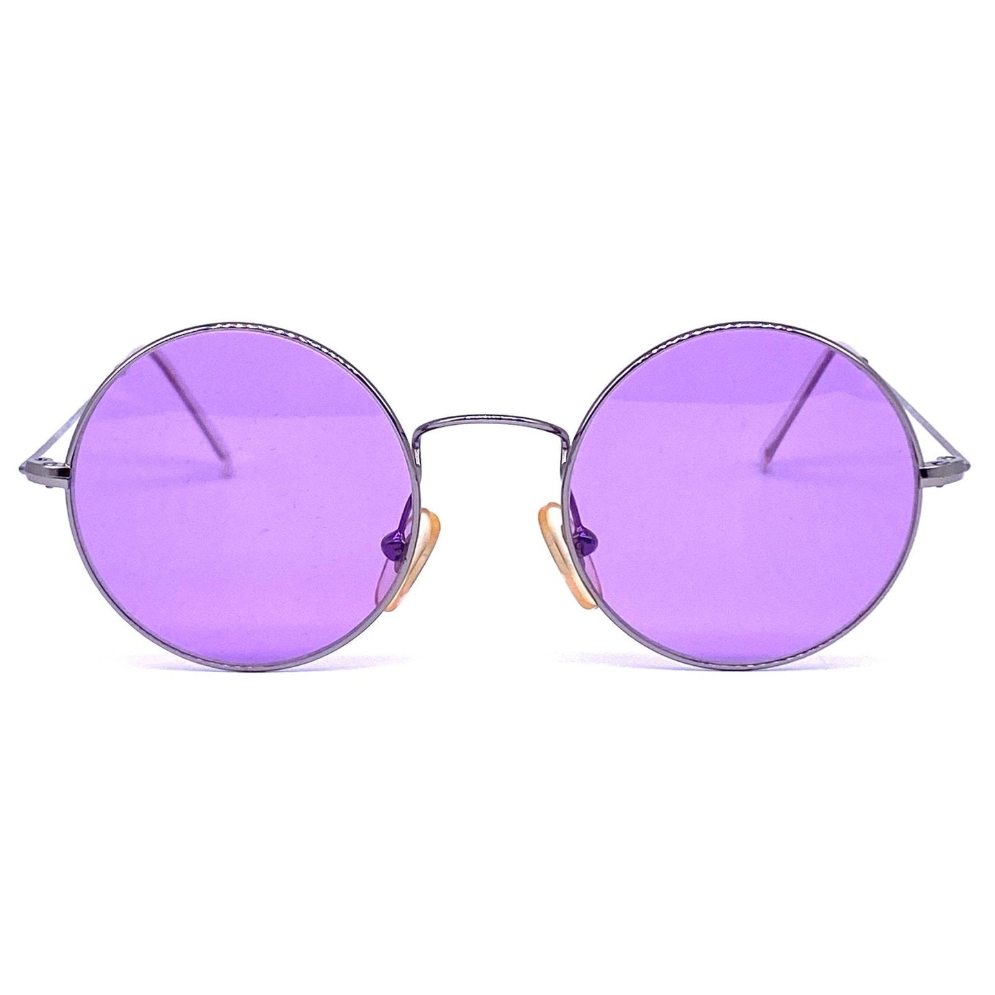 Finest round teashades sunglasses for kids, purple, pink, blue, 90s Italy Planet 2000