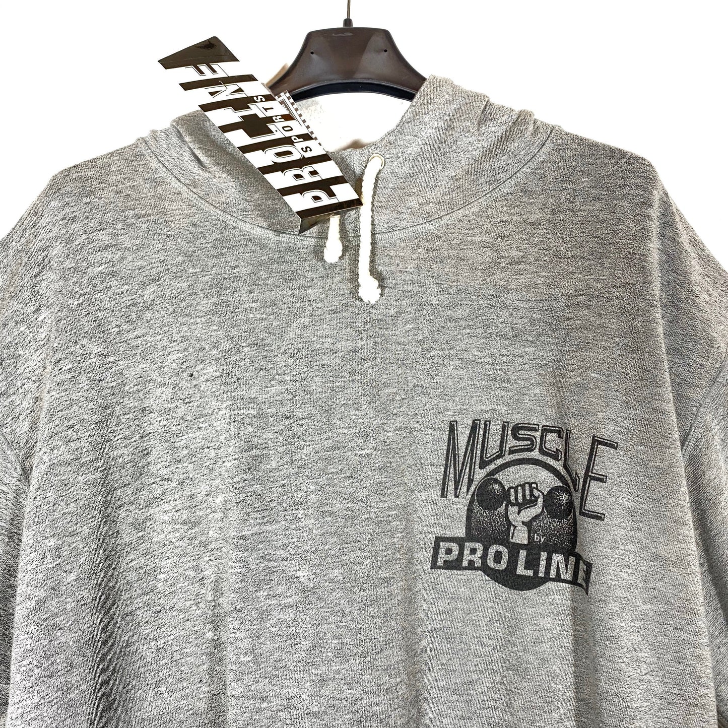 Proline By Jet Set melange short sleeved sweatshirt, bodybuilder print