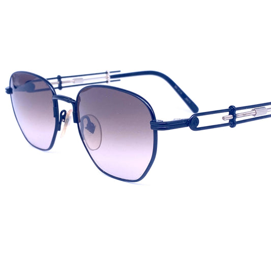 Jean Paul Gaultier 55 4174 rare steampunk sunglasses, similar to the model worn by Tupac , Japan NOS 80s