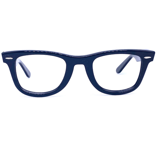 RayBan B&L wayfarer black eyeglasses frames made in USA, g mint condition.