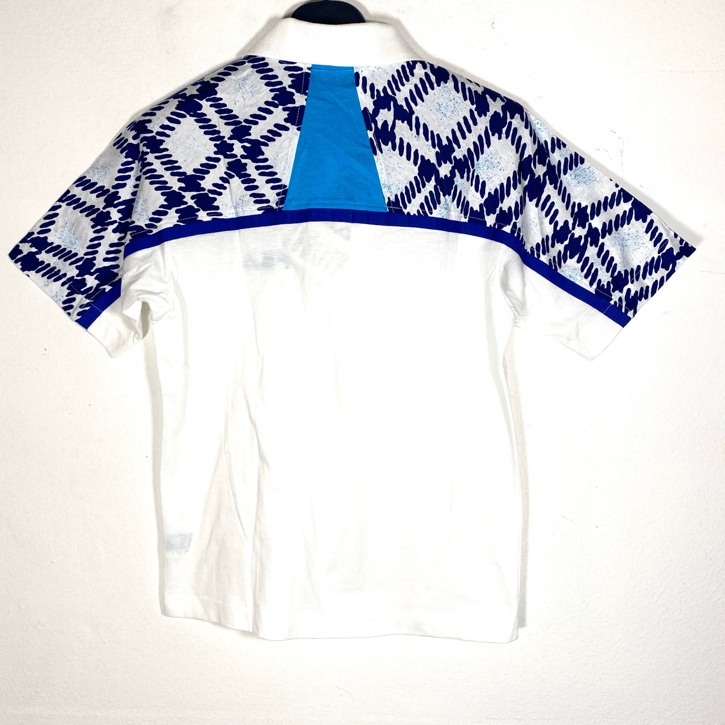 Fila ‘90s NWT white tennis cotton shirts with checkered pattern, 2 colors and sizes