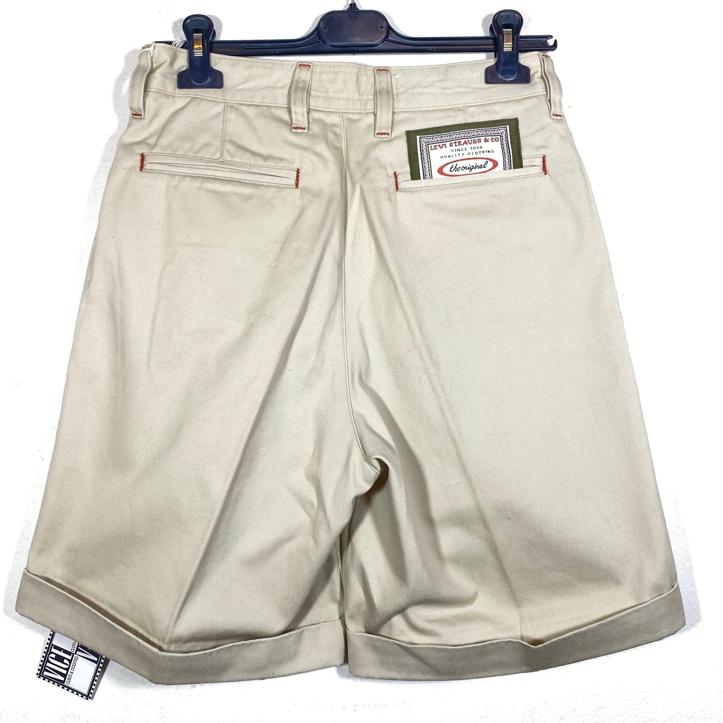 Levi’s the Original casual chinos vintage cotton shorts, new with tags sz 29 2 colorways