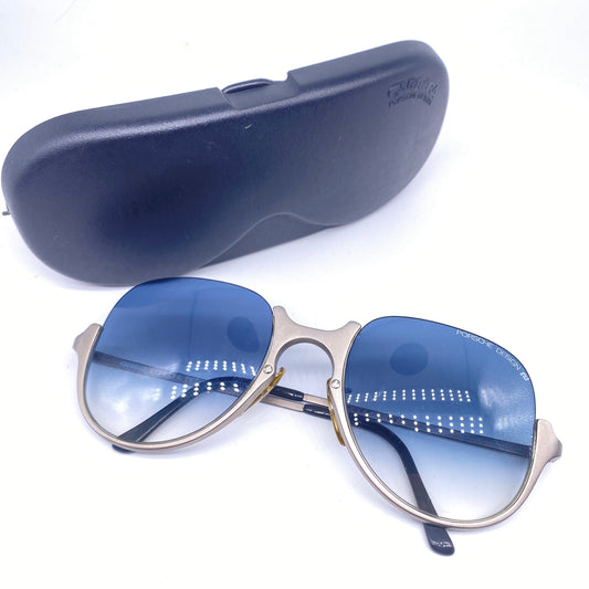 Carrera Porsche Design 5650 vintage avant Garde aviator sunglasses made in Austria, NOS 90s