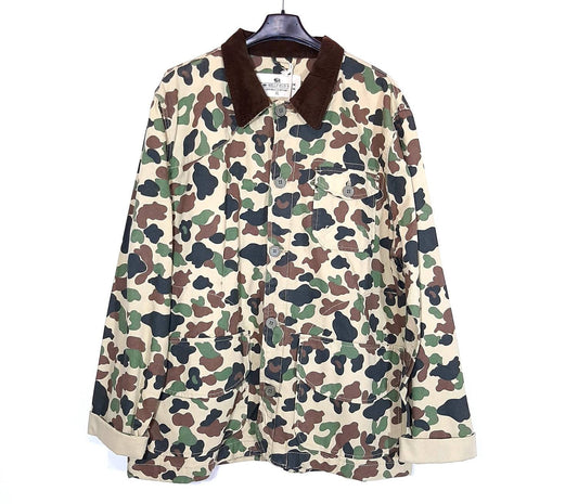 Camo field hunter jacket made in England by Bellfield