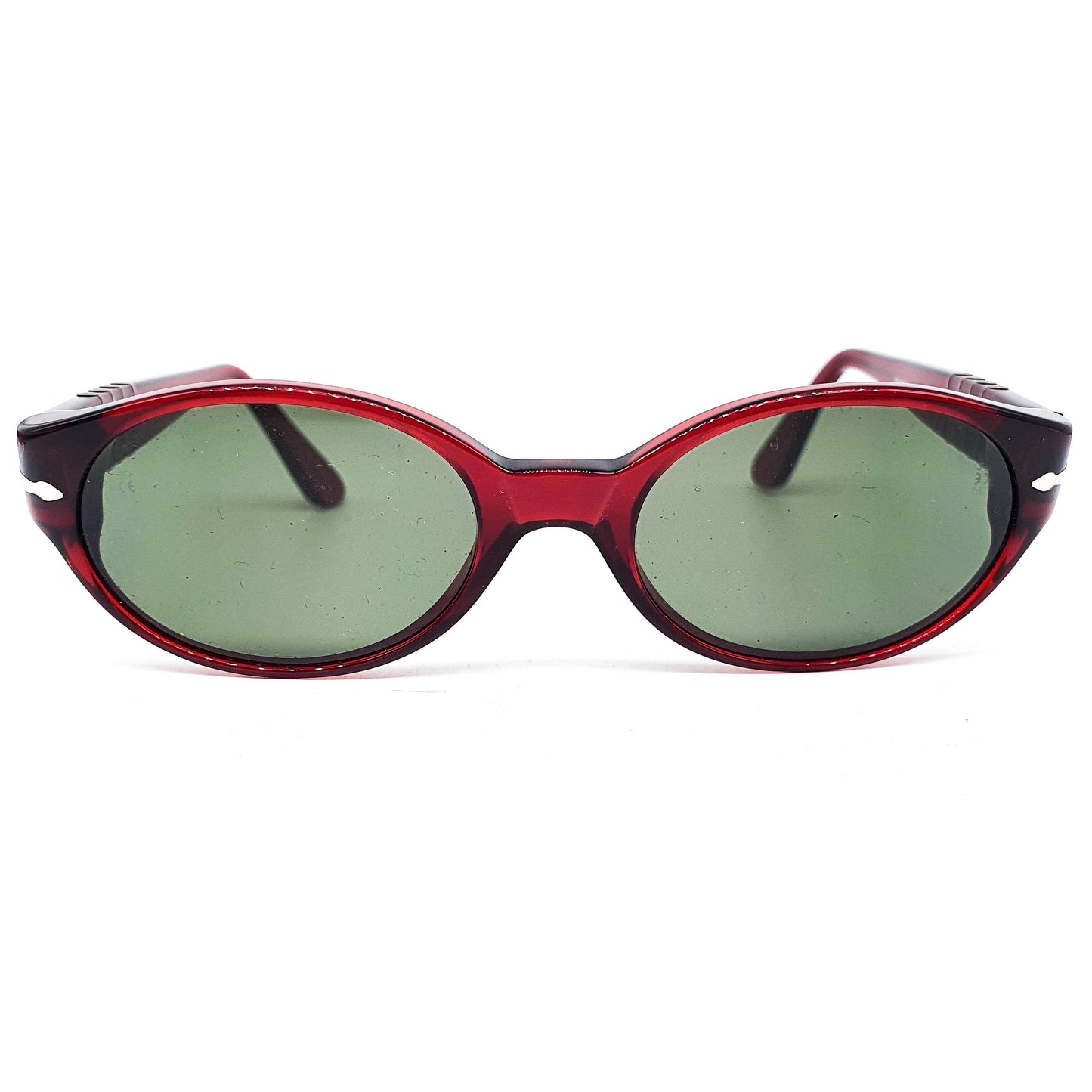 Persol 2520 tortoise red sunglasses hand made in Italy, 1980s NOS