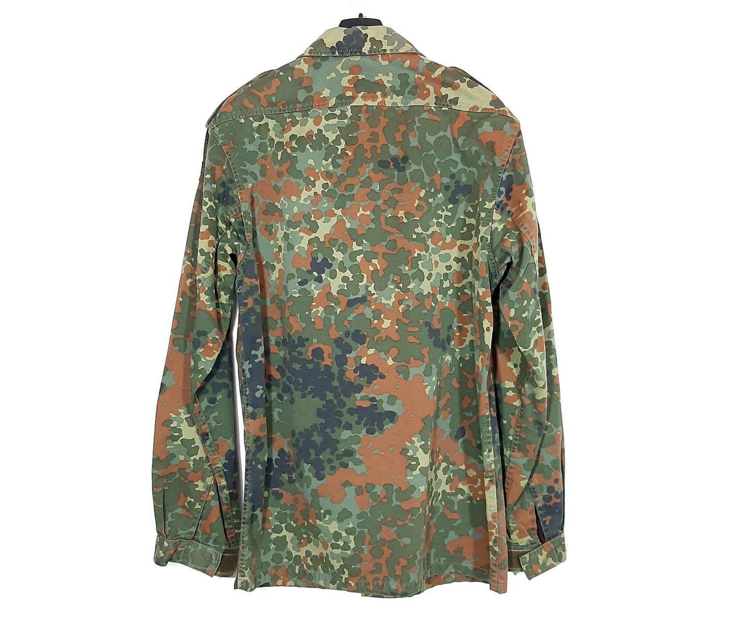 1970s German army woodland camo cotton canvas field jacket, mint condition