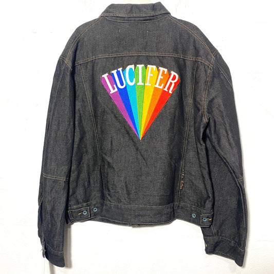 Lucifer patch custom Rifle 50th Anniversary Ltd edition Jacket, perfect condition