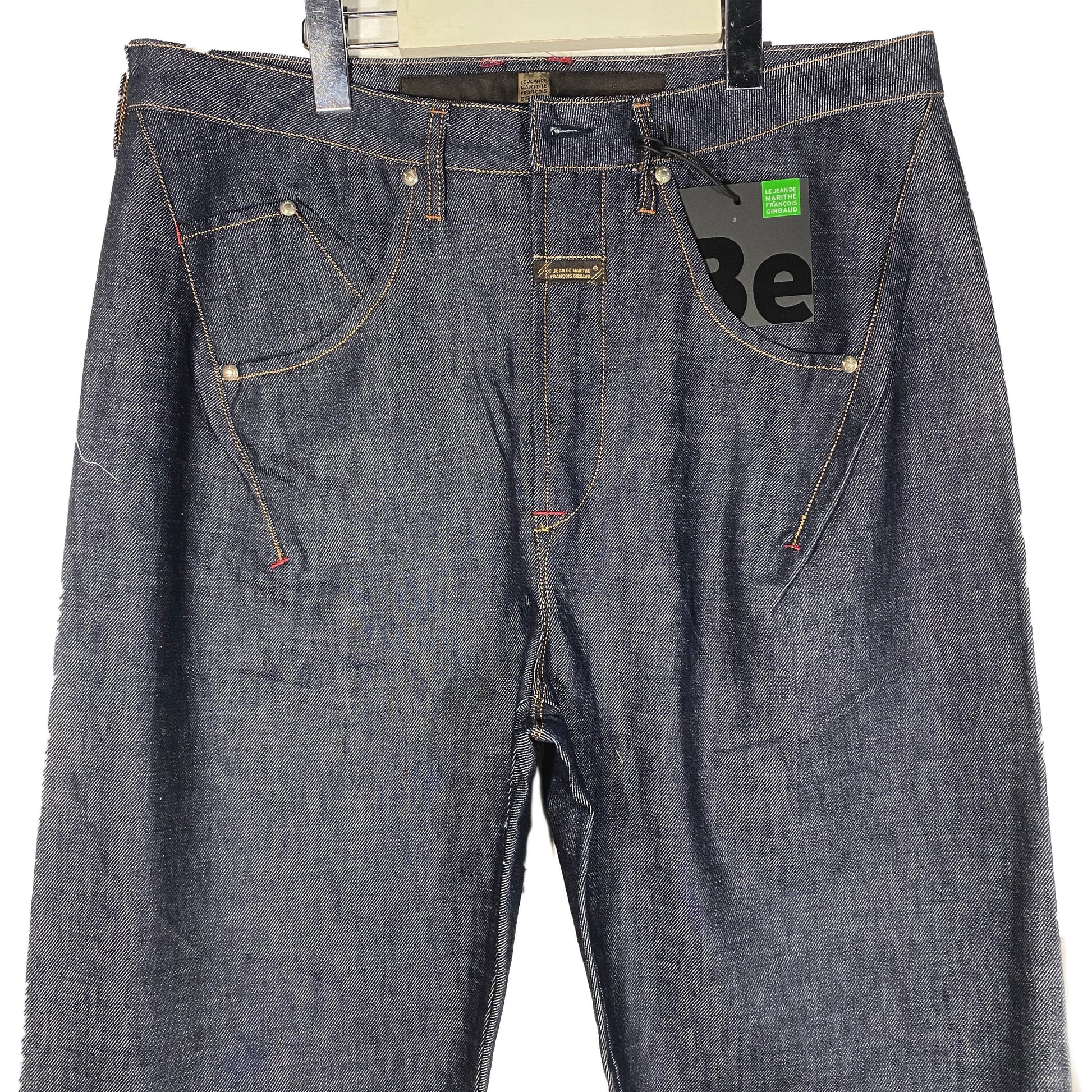 Marithe Girbaud vintage engineered denim trousers jeans, new