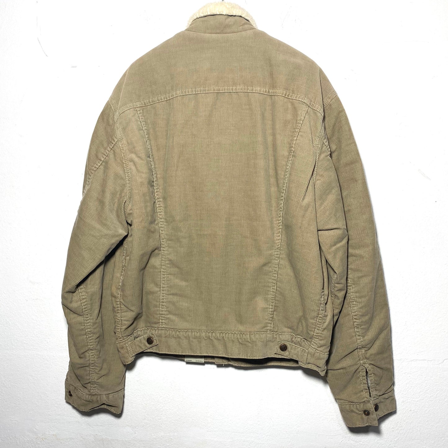 Levi’s 80s NOS corduroy Sherpa trucker jacket size L, new with tags