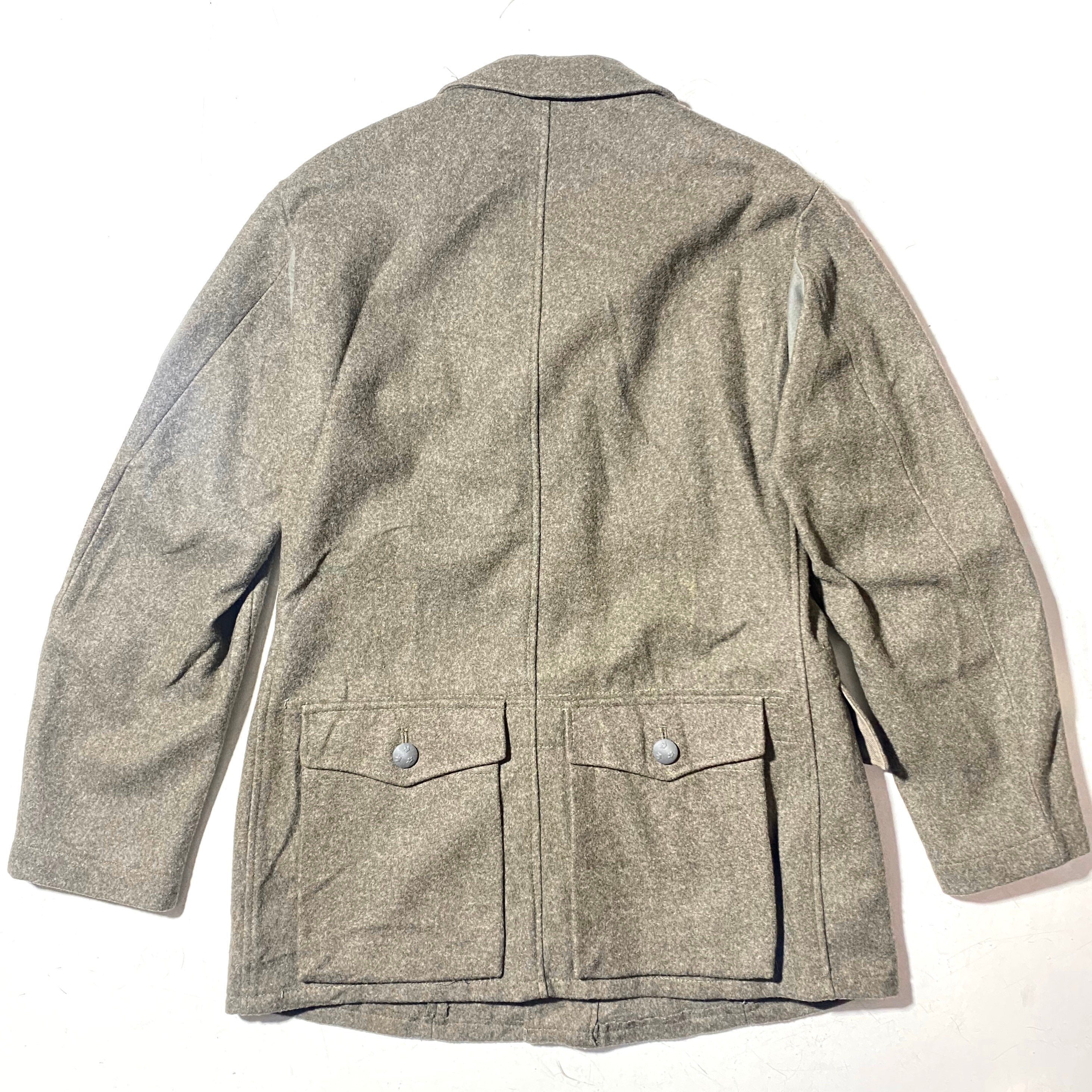 Swedish army outlet wool jacket