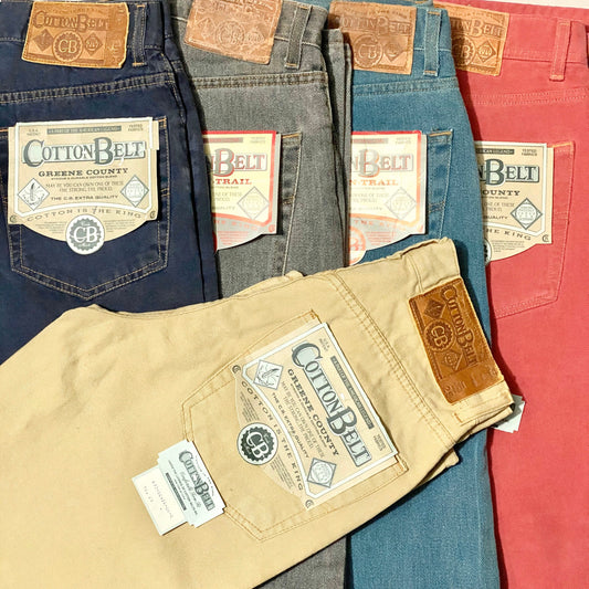 Cotton Belt 80s paninaro style jeans, many colors and styles available, new with tags