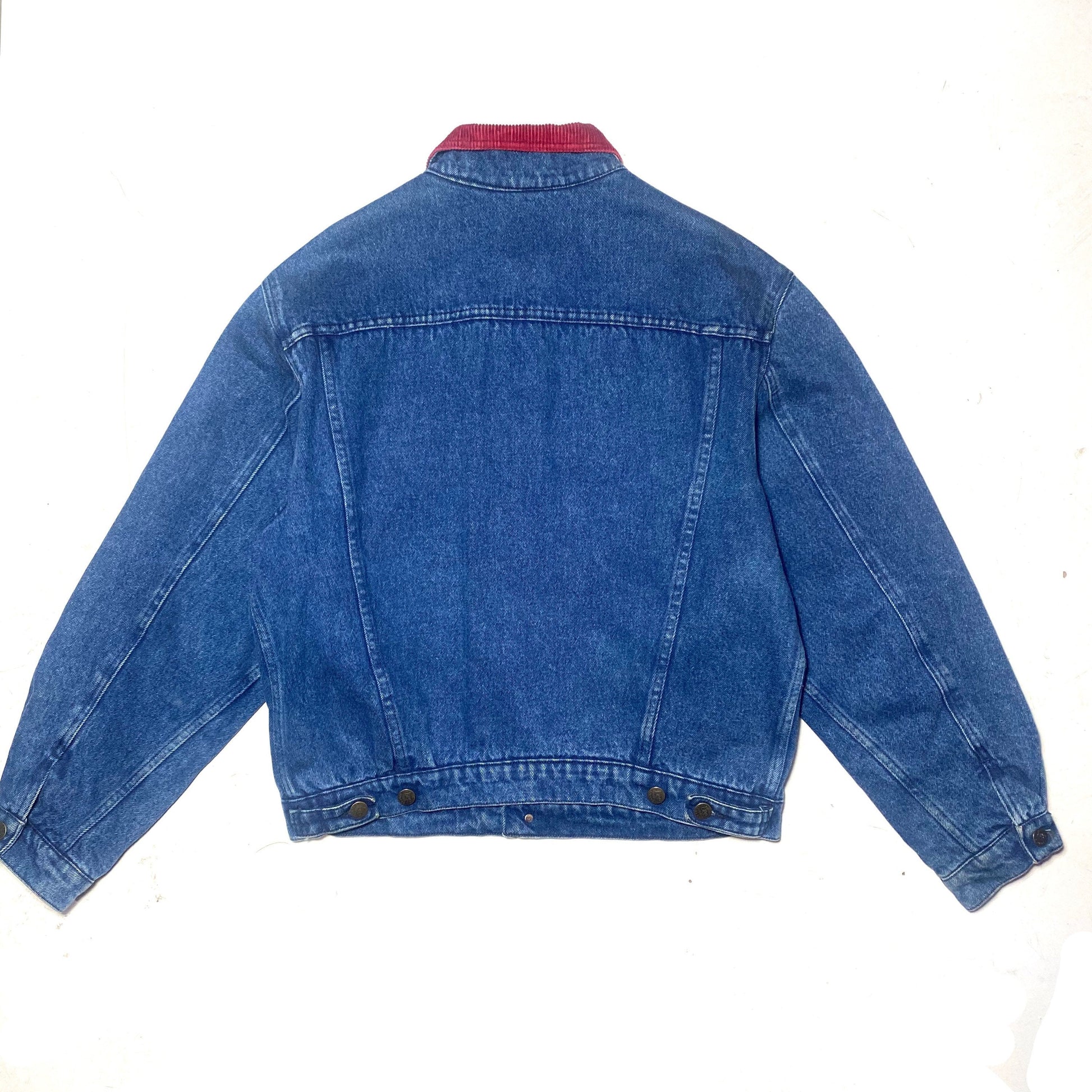 70s Lee Storm Riders Shawnee Mission indigo denim jacket blanket lined –  OffBeatMilan