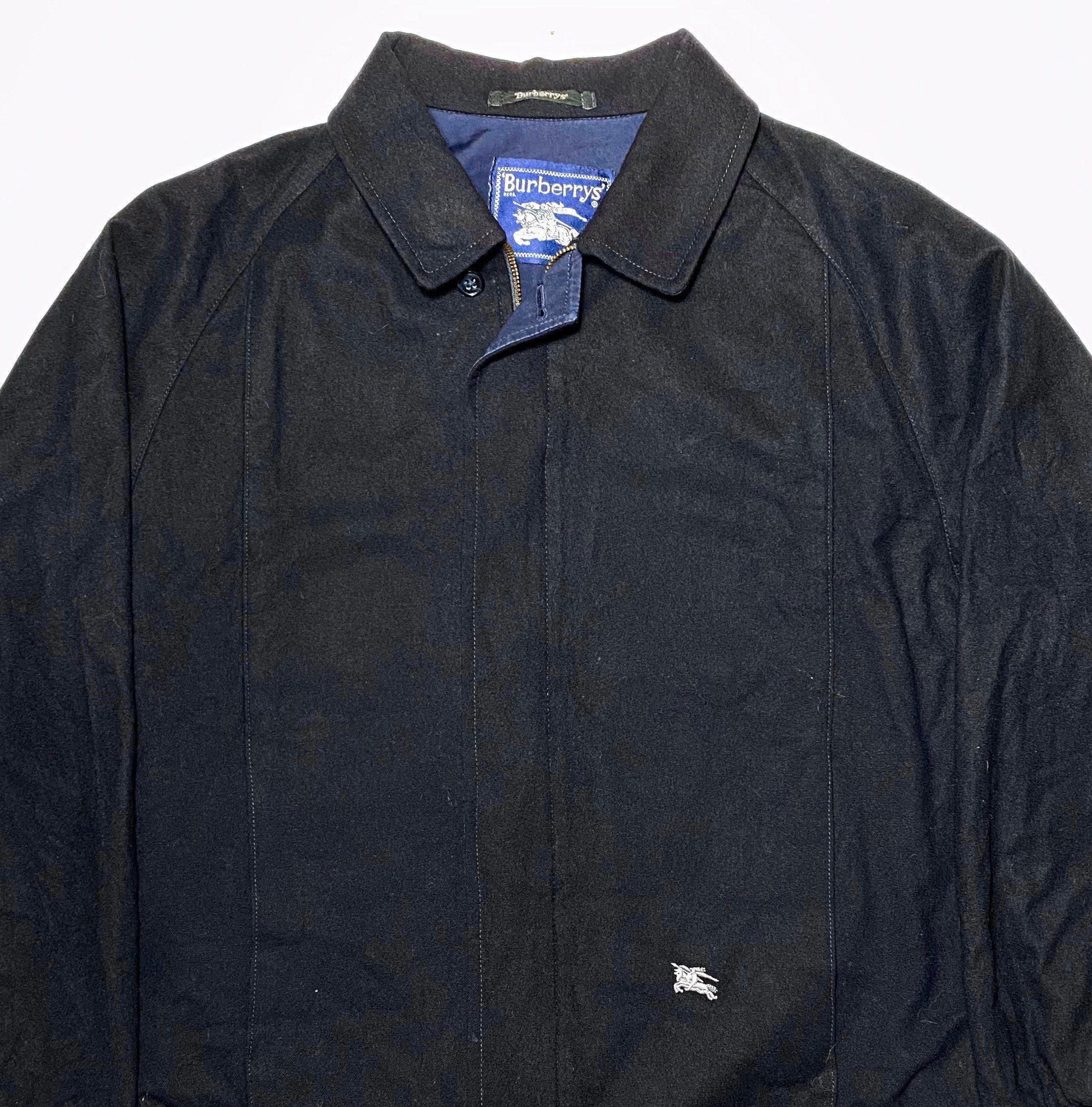 Burberry harrington jacket clearance blue