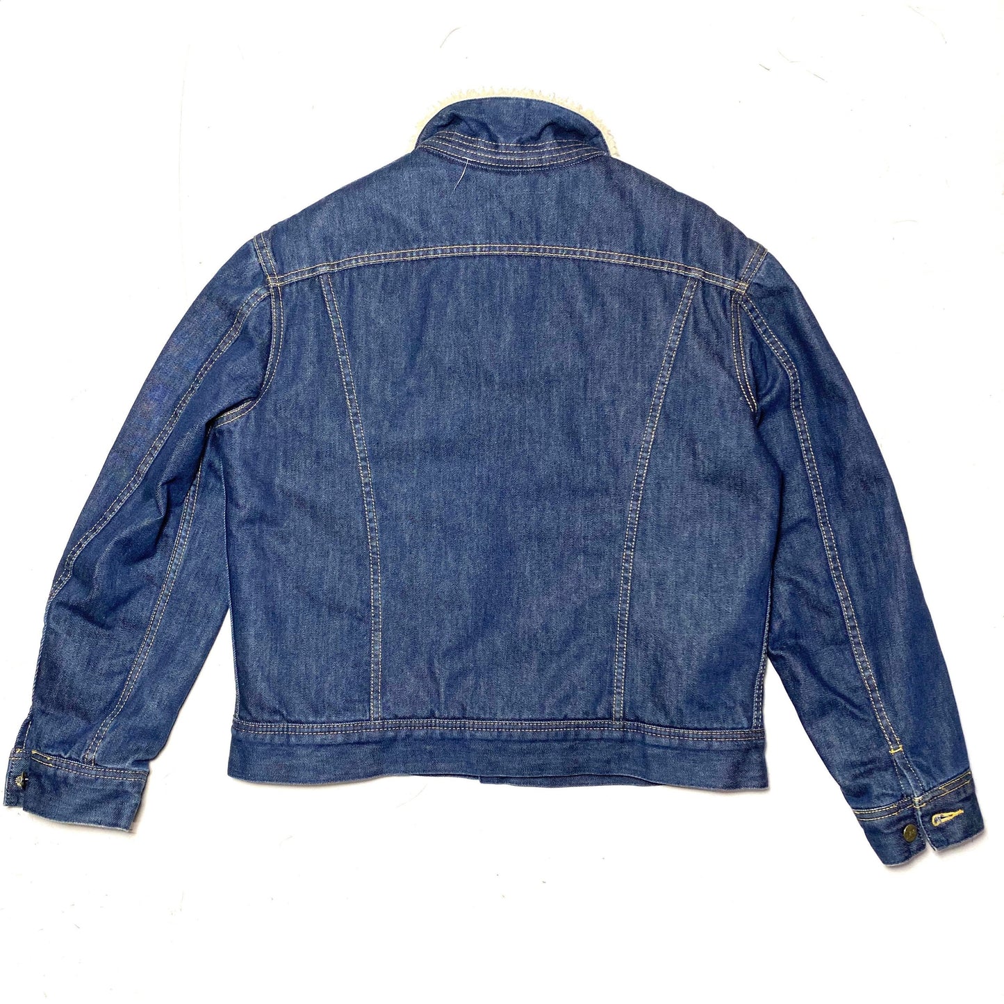 Lee Jeans denim Sherpa winter trucker jacket for ladies sz XL, mint condition