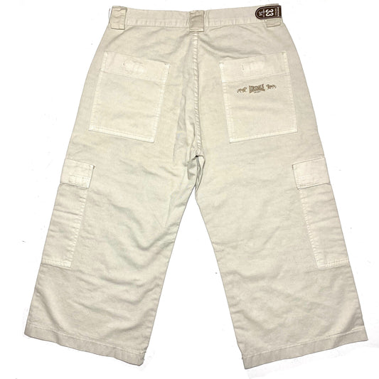Lonsdale London NWT beige cargo shorts sz 33, new with tags