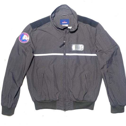 Museum Canadian guards technical nylon windbreaker jacket with reflective inserts, 90s mint condition