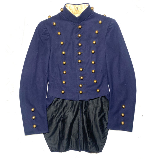 Early 20th century military navy uniform/ frock coat Cornwall on Hudson NY US military Academy, sz S