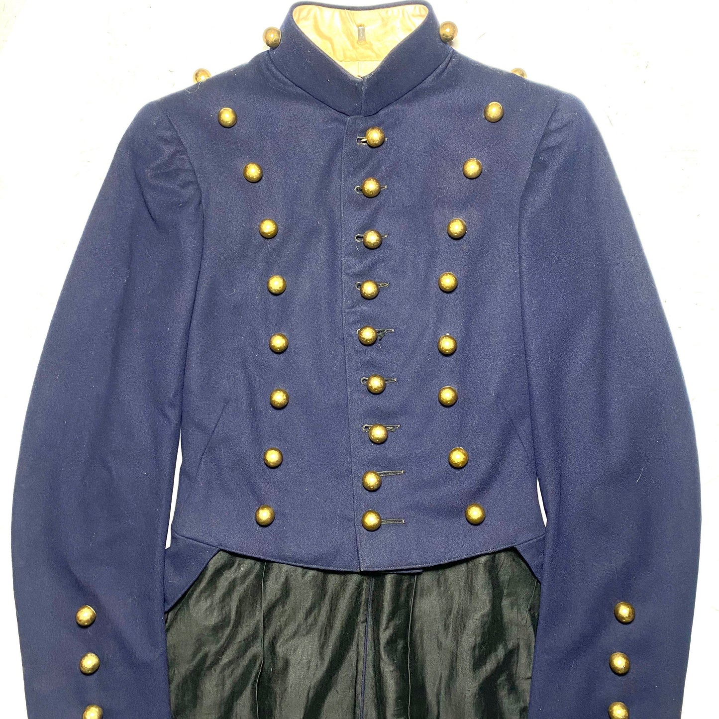 Early 20th century military navy uniform/ frock coat Cornwall on Hudson NY US military Academy, sz S