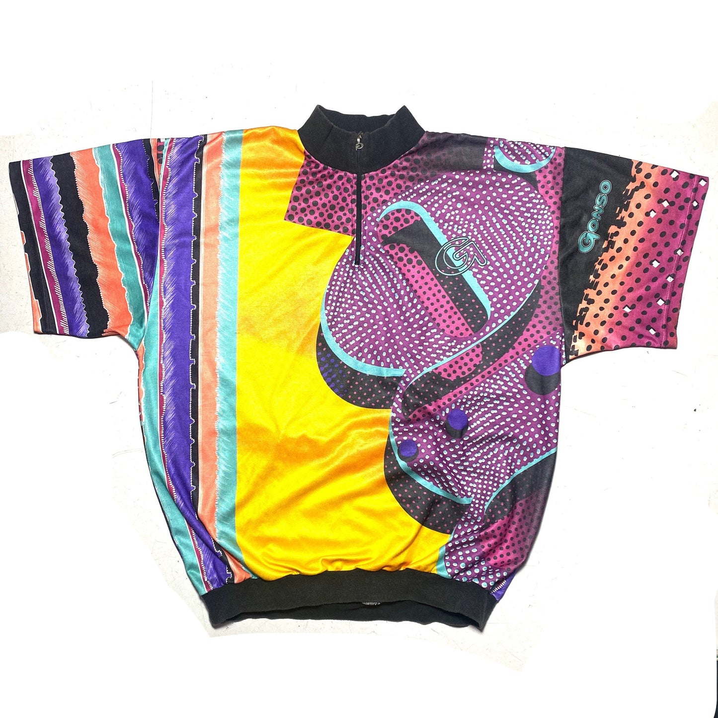 Gonso 90s short sleeve cyclist jersey / t shirt sz L, great condition