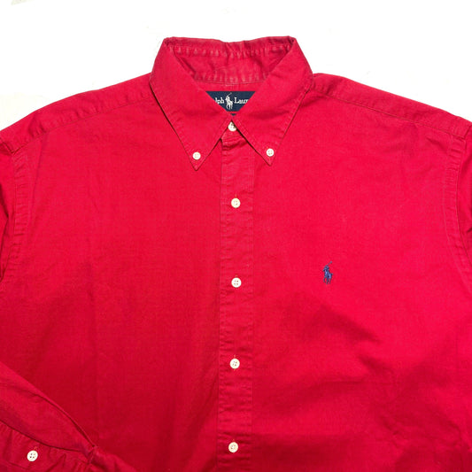 Polo Ralph Lauren Blair red oxford shirt size M, great condition