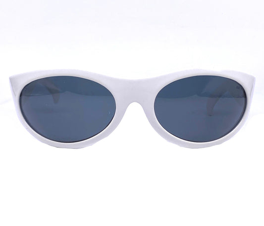 Dolce & Gabbana oversized bug eye sunglasses, techno style shades 90s Italy NOS