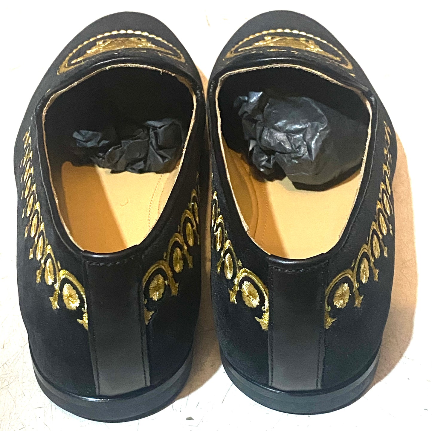 Versace black sales velvet medusa sneakers