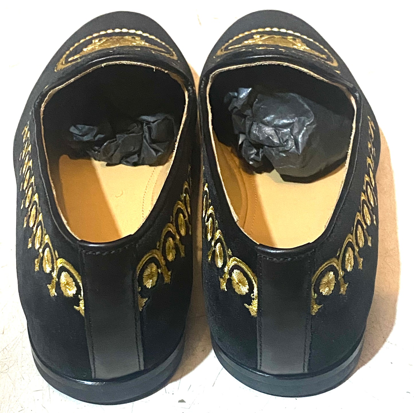 Versace black velvet medusa on sale sneakers